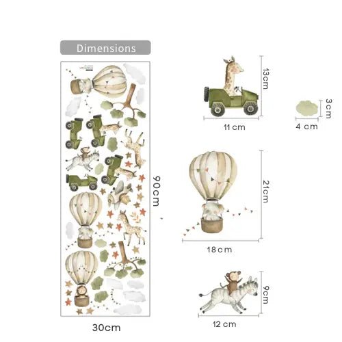 Sticker de décoration chambre d'enfant KidsEvasion