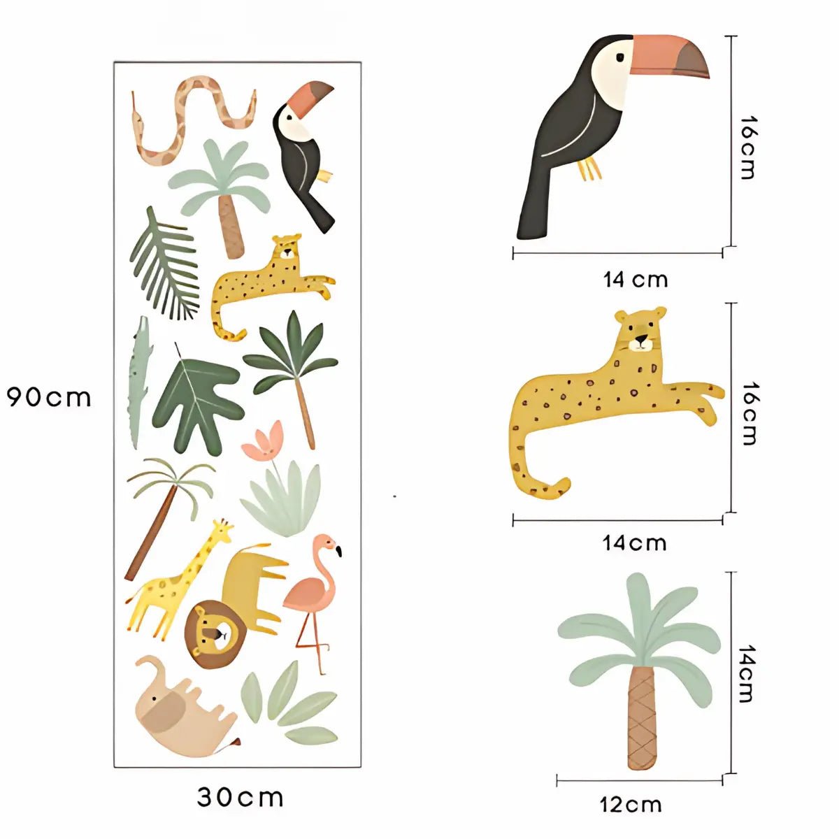 Sticker de décoration chambre d'enfant KidsEvasion