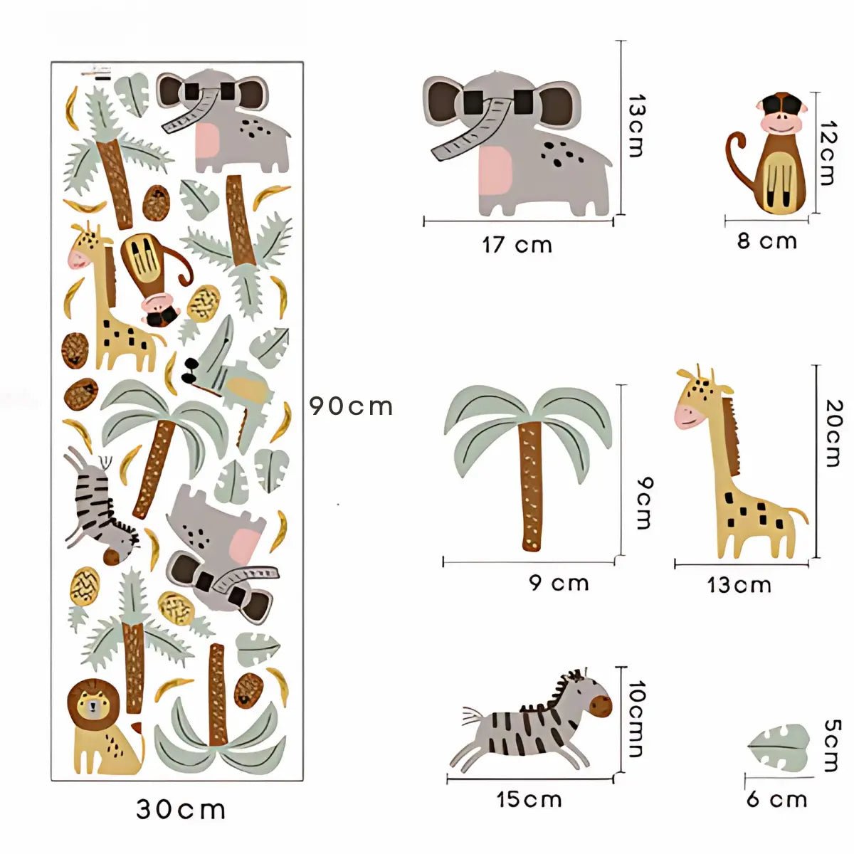 Sticker de décoration chambre d'enfant KidsEvasion