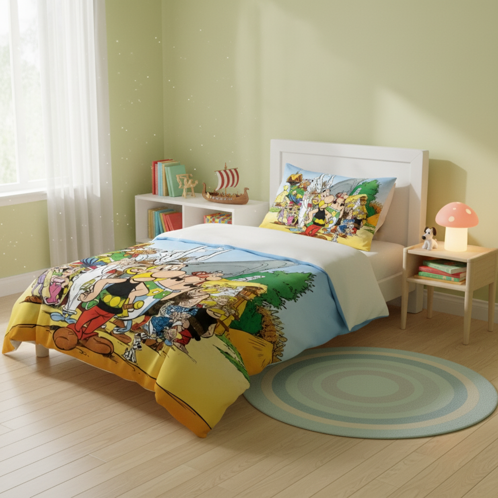 Parure de lit enfant Asterix Babycozi