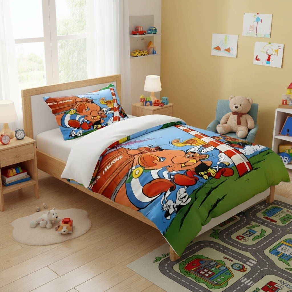 Parure de lit enfant Asterix Babycozi