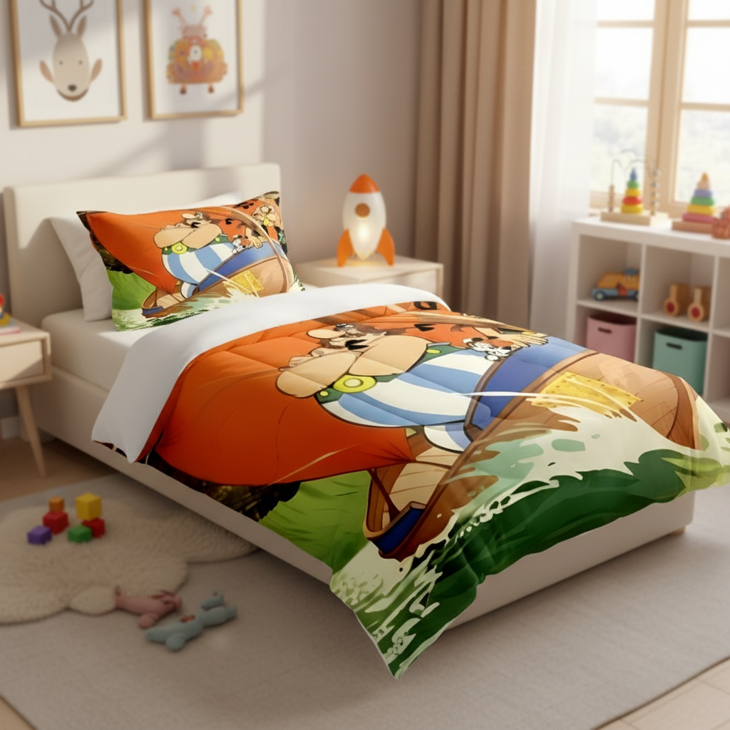Parure de lit enfant Asterix Babycozi