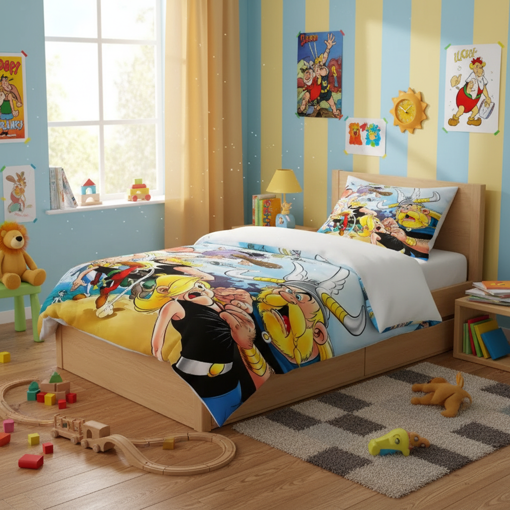 Parure de lit enfant Asterix Babycozi