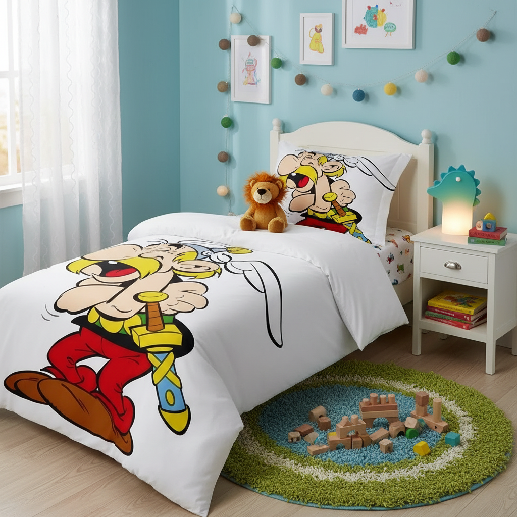 Parure de lit enfant Asterix Babycozi